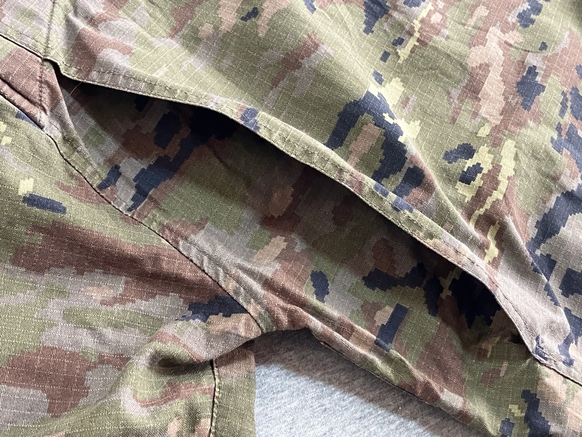 2010年代スペイン陸軍迷彩ユニフォーム（デジタルマルチカム）中古良品〜中古極上品