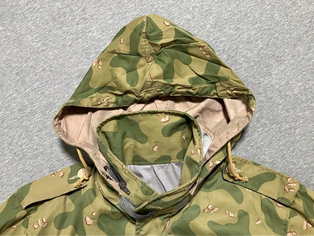 1980年代クウェート陸軍迷彩フィールドジャケットデッドストック