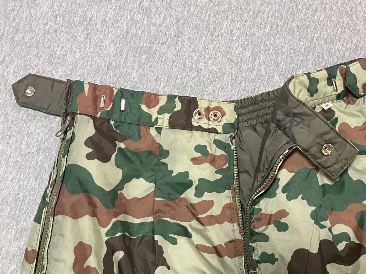1980年代陸上自衛隊リバーシブル防寒オーバーパンツ中古極上品