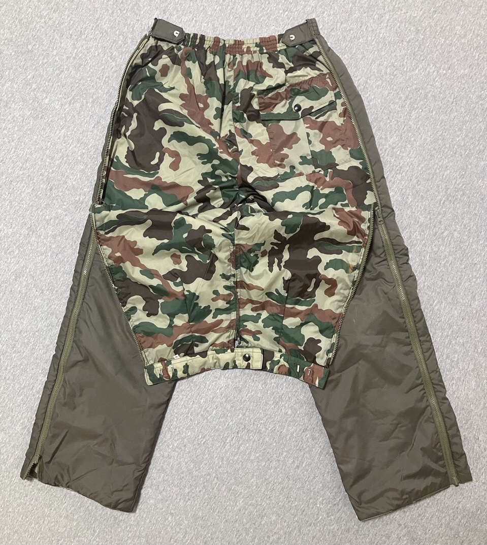 1980年代陸上自衛隊リバーシブル防寒オーバーパンツ中古極上品