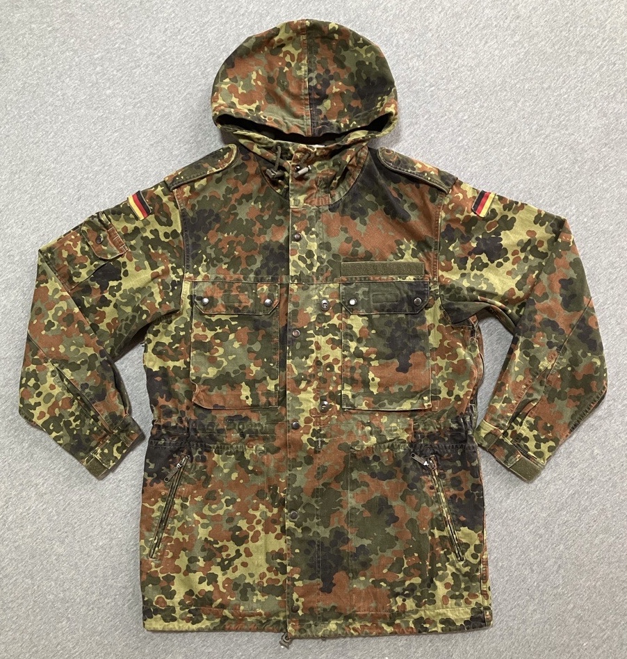 初期のモデルです！【ドイツの軍服】連邦陸軍迷彩パーカー