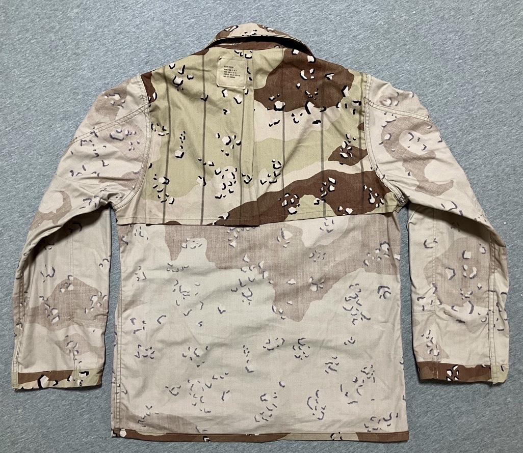 1980−1990年代アメリカ軍砂漠用迷彩ユニフォーム（チョコチップクッキーパターン）デッドストック