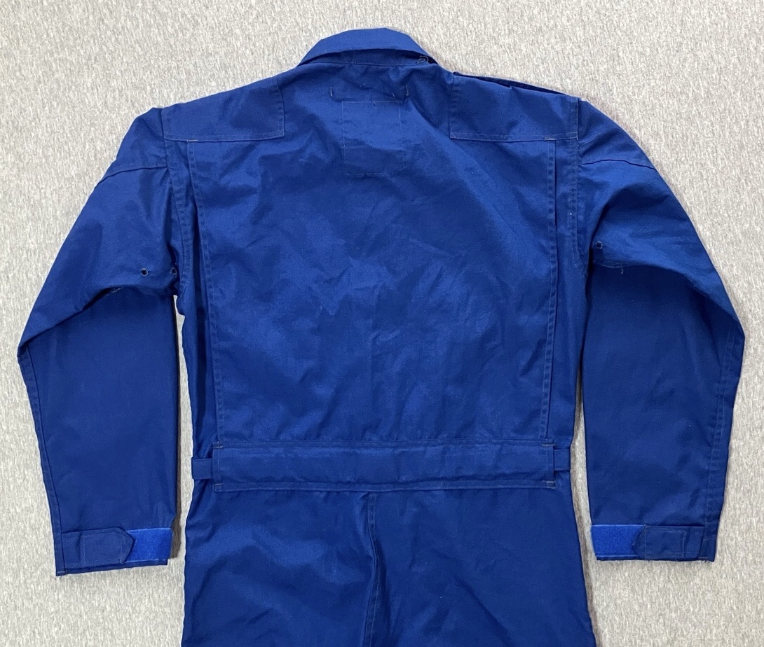 1980年代アメリカアメリカ海軍難燃パイロットスーツCWU-73P（フライトスーツ・ブルー）中古上品