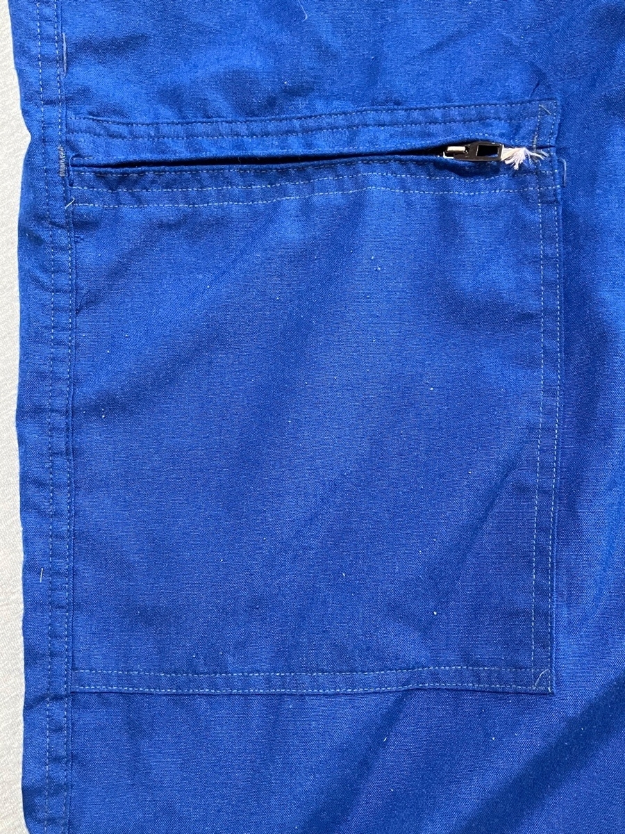1980年代アメリカアメリカ海軍難燃パイロットスーツCWU-73P（フライトスーツ・ブルー）中古上品