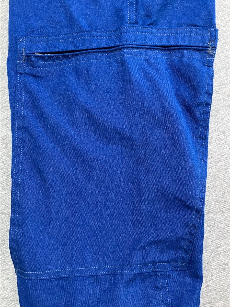 1980年代アメリカアメリカ海軍難燃パイロットスーツCWU-73P（フライトスーツ・ブルー）中古上品