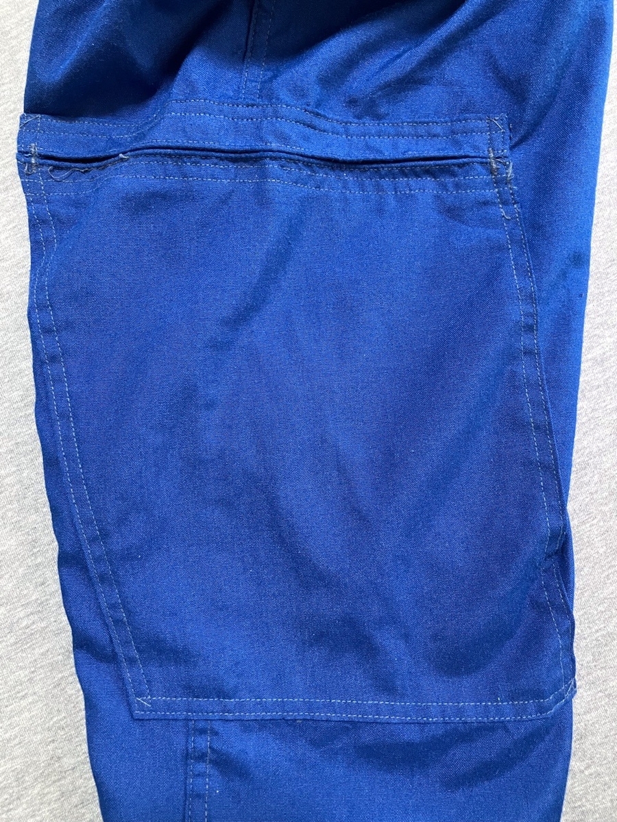 1980年代アメリカアメリカ海軍難燃パイロットスーツCWU-73P（フライトスーツ・ブルー）中古上品