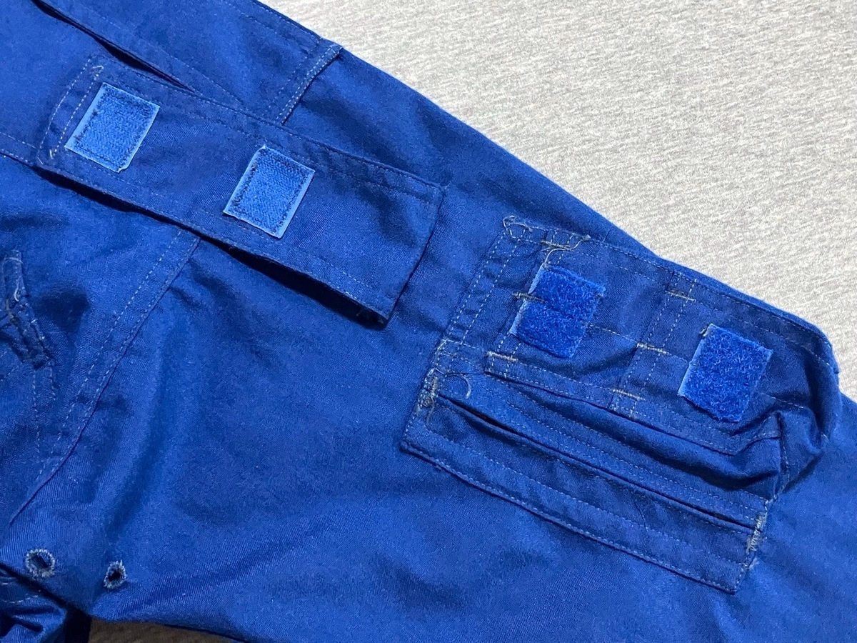 1980年代アメリカアメリカ海軍難燃パイロットスーツCWU-73P（フライトスーツ・ブルー）中古上品