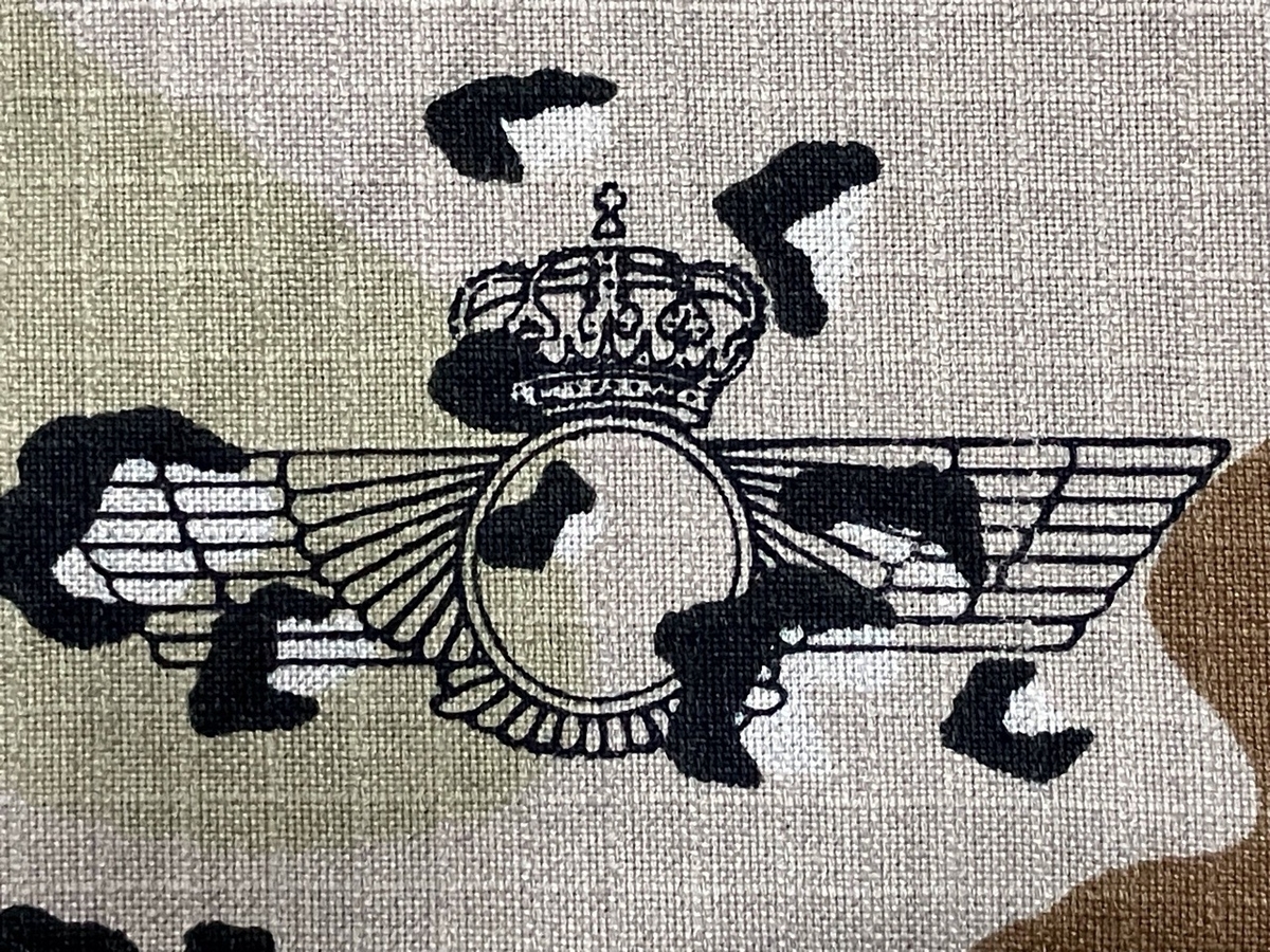 2000年代スペイン空軍砂漠用迷彩ジャケット（チョコチップクッキーパターン）デッドストック