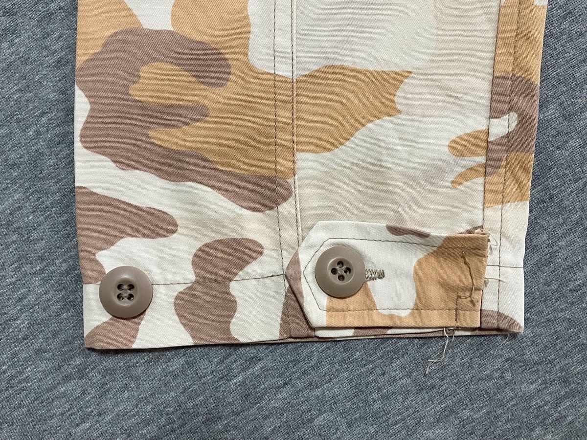 1990年代韓国海兵隊砂漠用迷彩ユニフォーム（デザートパターン）私物中古上品