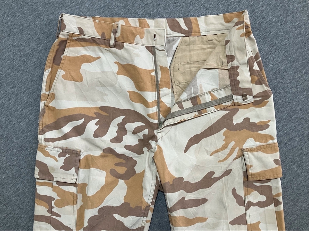 1990年代韓国海兵隊砂漠用迷彩ユニフォーム（デザートパターン）私物中古上品