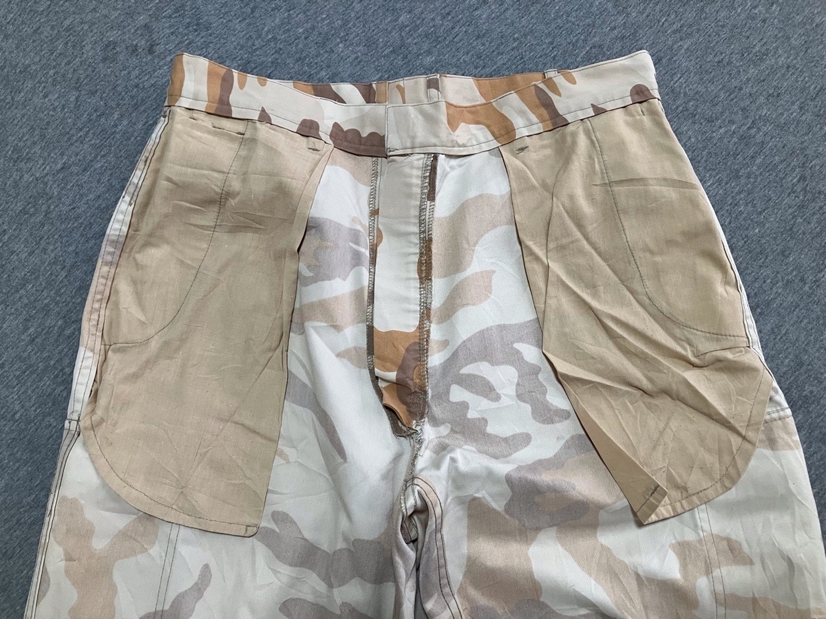 1990年代韓国海兵隊砂漠用迷彩ユニフォーム（デザートパターン）私物中古上品