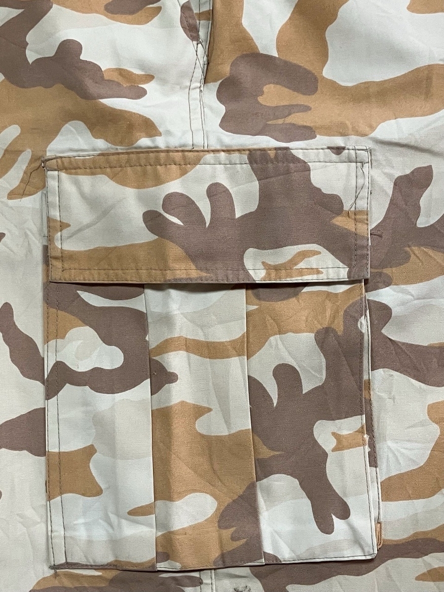 1990年代韓国海兵隊砂漠用迷彩ユニフォーム（デザートパターン）私物中古上品
