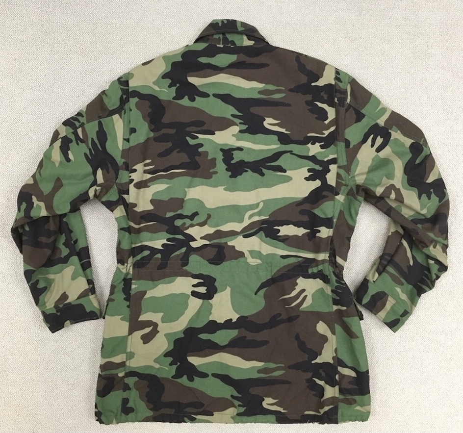 1990年代韓国陸軍迷彩フィールドジャケット（リーフウッドランドパターン）中古極上品