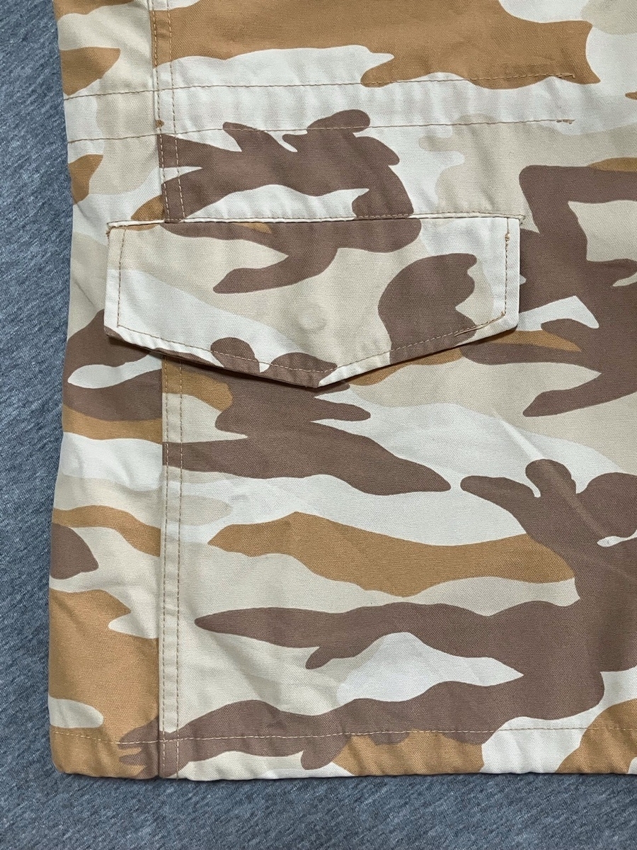 1990年代韓国軍砂漠用迷彩フィールドジャケット（パッチパッチ、タグなしモデル）中古極上品