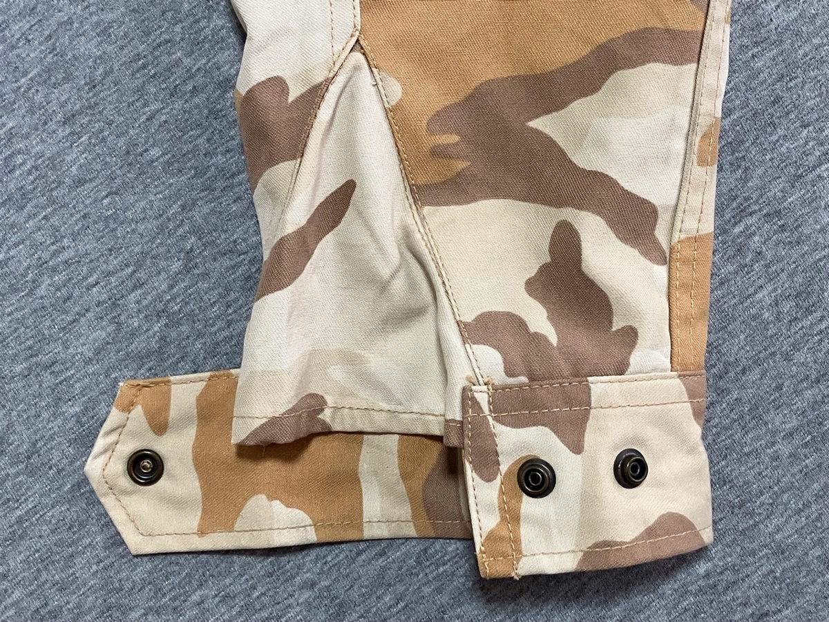 1990年代韓国軍砂漠用迷彩フィールドジャケット（パッチパッチ、タグなしモデル）中古極上品