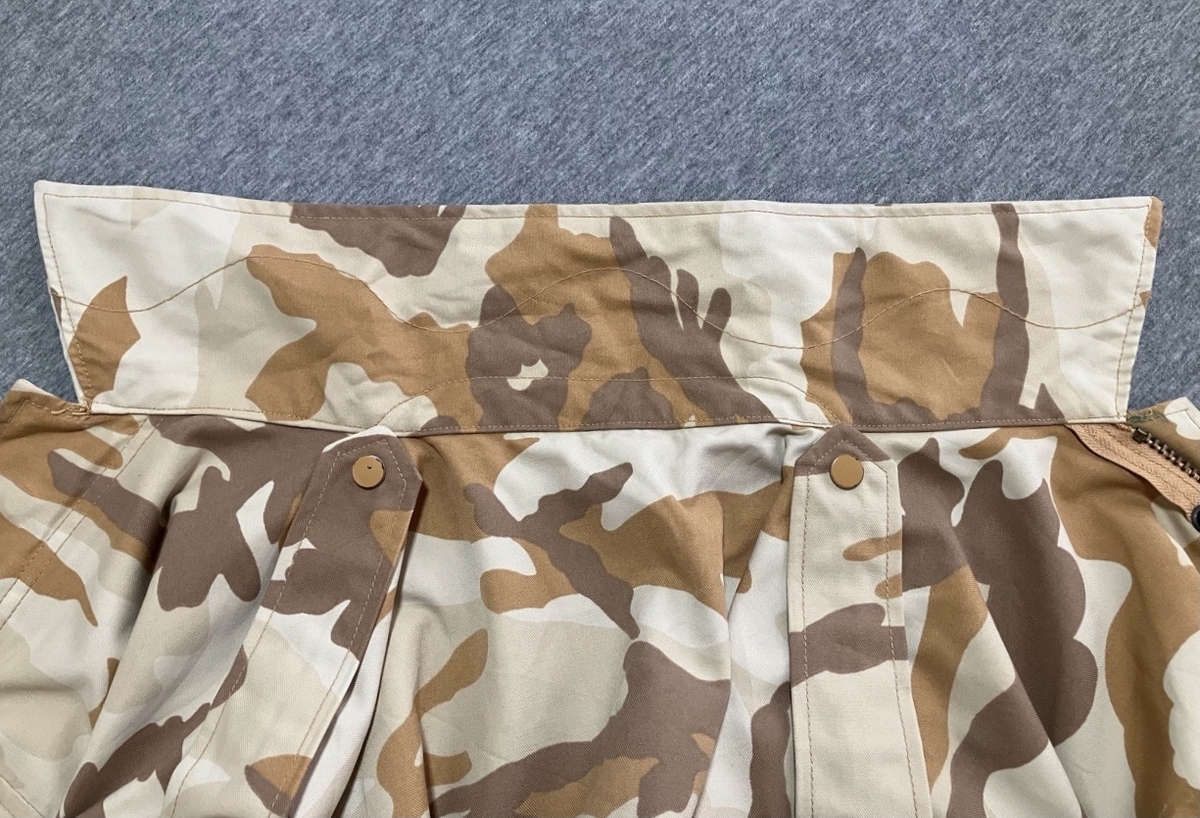 1990年代韓国軍砂漠用迷彩フィールドジャケット（パッチパッチ、タグなしモデル）中古極上品