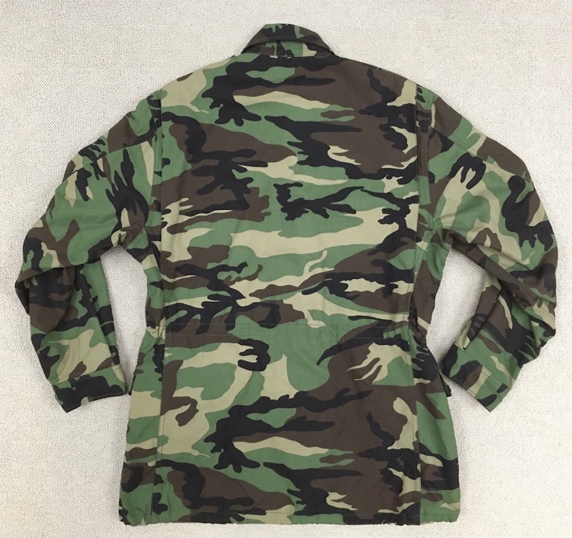 1990年代韓国陸軍迷彩フィールドジャケット（ウッドランドパターン）中古極上品
