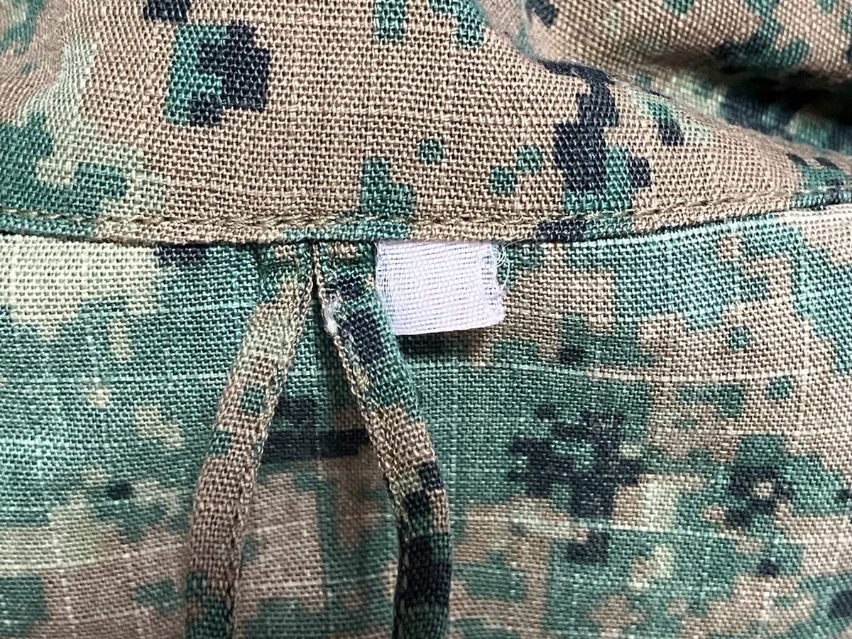 2010年代シンガポール陸軍デジタル迷彩ジャケット官給品中古極上品パッチ付