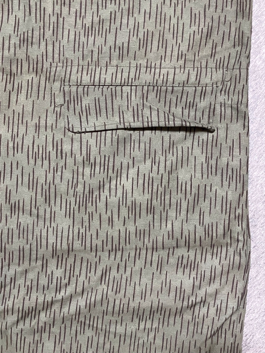 1970年代旧チェコスロバキア陸軍迷彩フィールドコート（レインドロップ）デッドストック