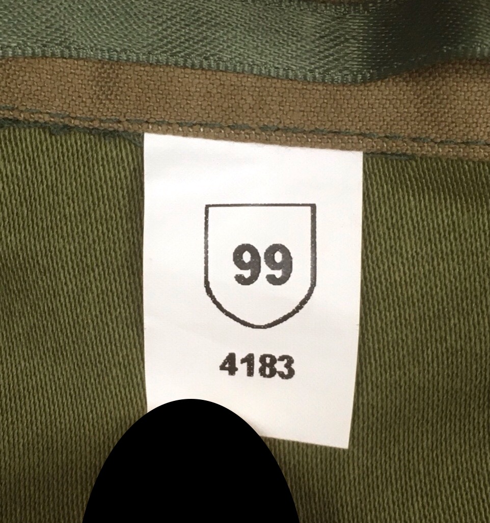 1990年代ノルウェー陸軍M98迷彩ジャケット