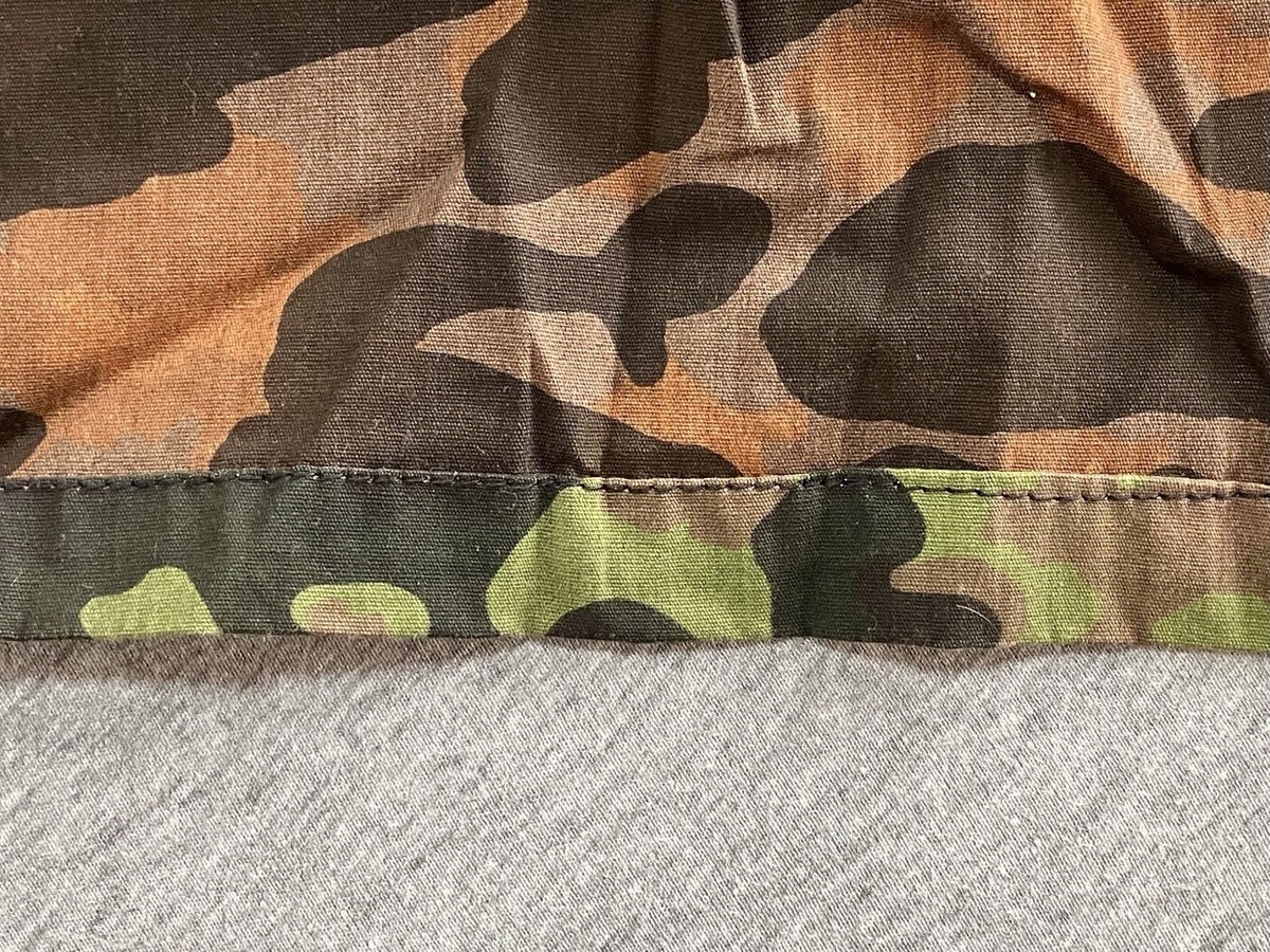 1940年代ドイツ武装親衛隊リバーシブル迷彩スモック（裁断ミスタイプ・アメリカ製モデル品・官給品に準じた細部再現・おまけ付き）