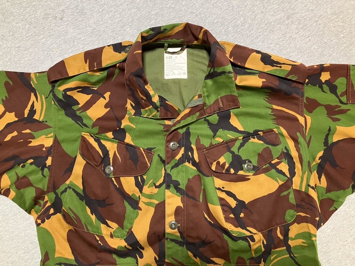 1980年代オマーン軍迷彩スモック(DPM)デッドストック