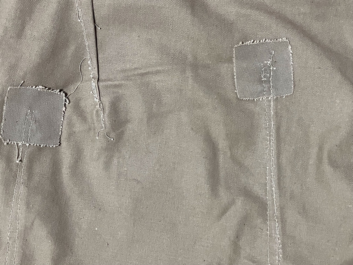 1940年代旧日本軍戦車兵用整備服(カーキ・カバーオール)デッドストック欠品あり