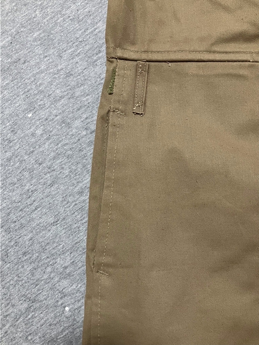 1940年代旧日本軍戦車兵用整備服(カーキ・カバーオール)デッドストック欠品あり