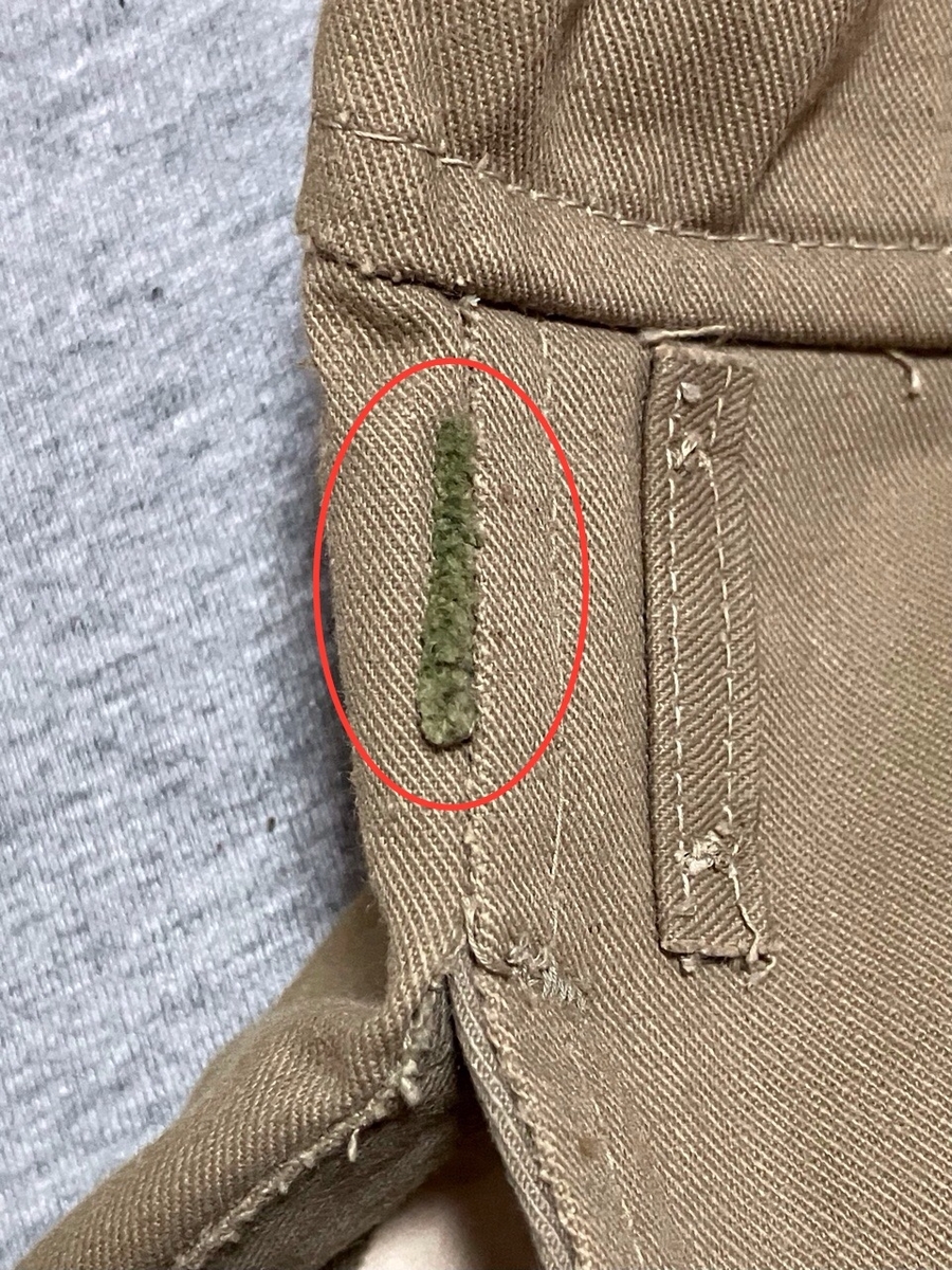 1940年代旧日本軍戦車兵用整備服(カーキ・カバーオール)デッドストック欠品あり