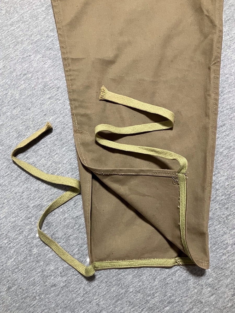 1940年代旧日本軍戦車兵用整備服(カーキ・カバーオール)デッドストック欠品あり