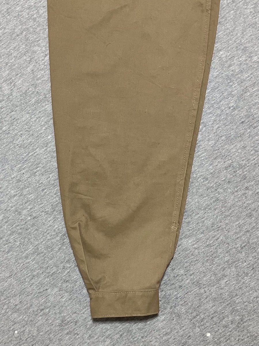 1940年代旧日本軍戦車兵用整備服(カーキ・カバーオール)デッドストック欠品あり