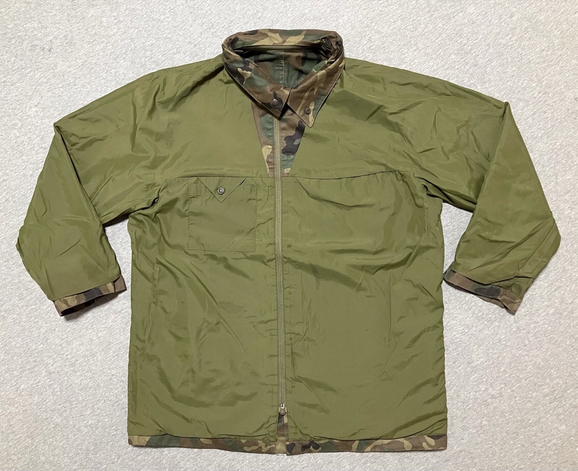 1990年代スペイン陸軍迷彩フィールドジャケット（リーフパターン・ゴアテックス？）中古上品