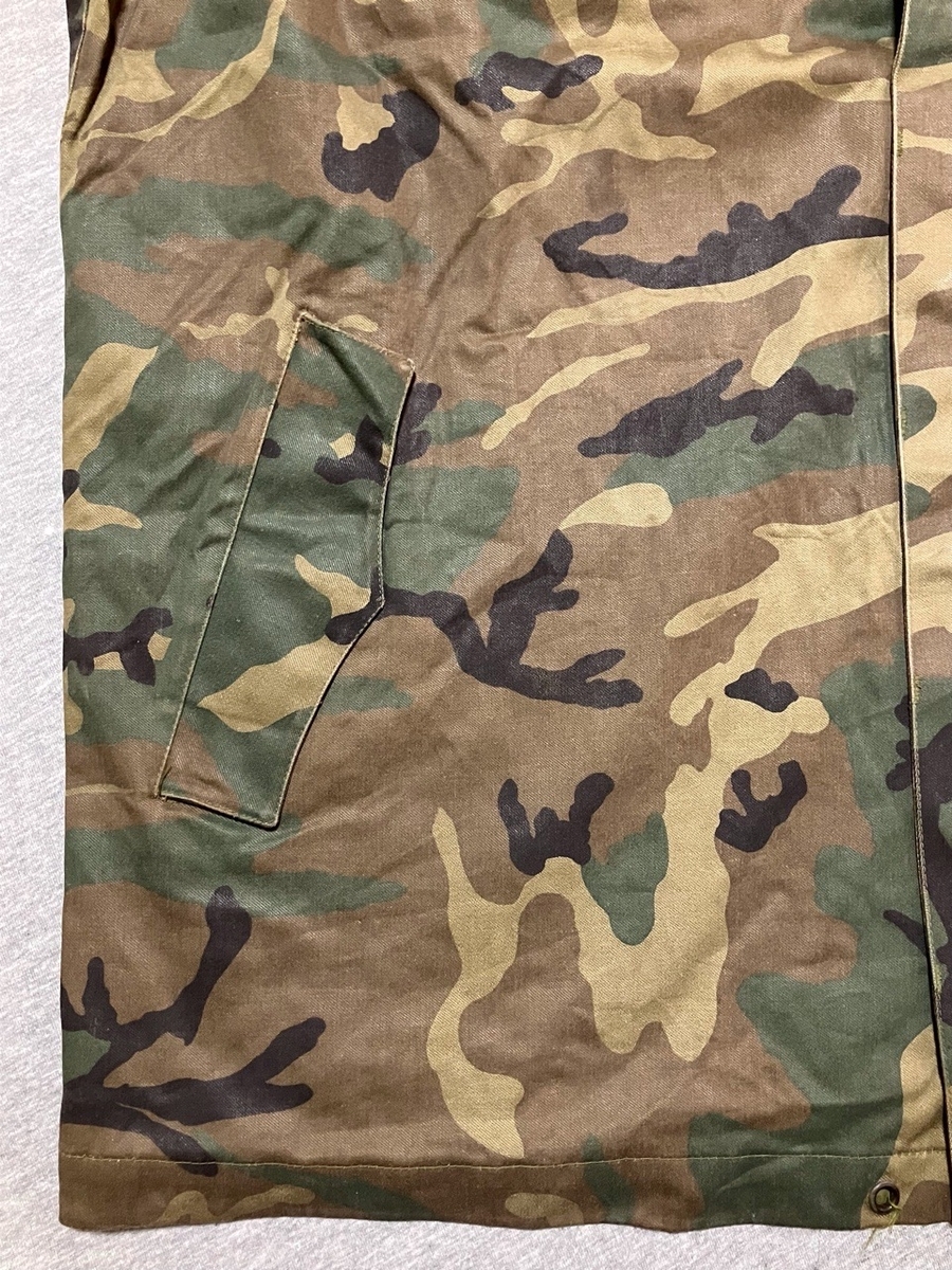 1990年代スペイン陸軍迷彩フィールドジャケット（リーフパターン・ゴアテックス？）中古上品