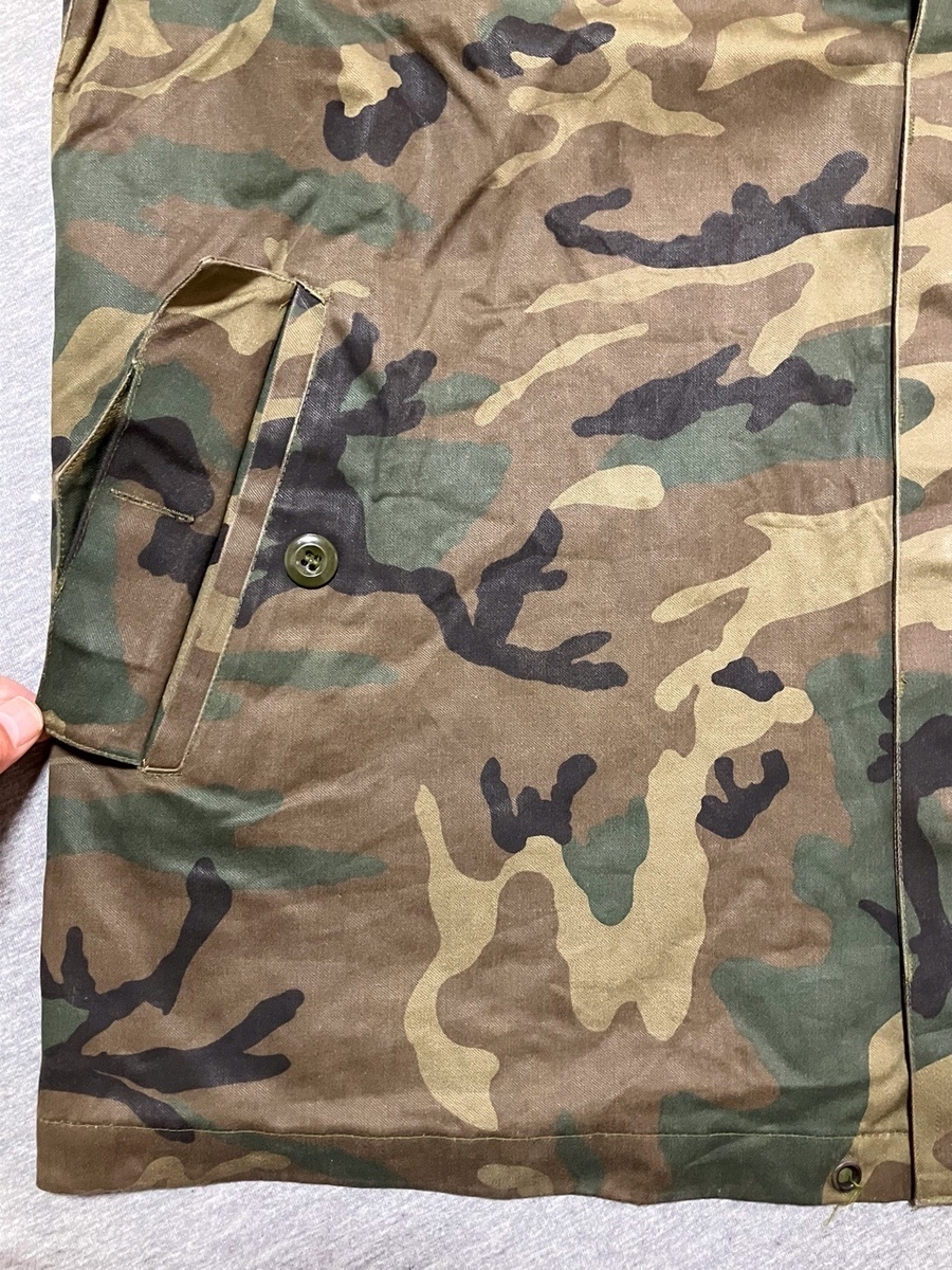 1990年代スペイン陸軍迷彩フィールドジャケット（リーフパターン・ゴアテックス？）中古上品