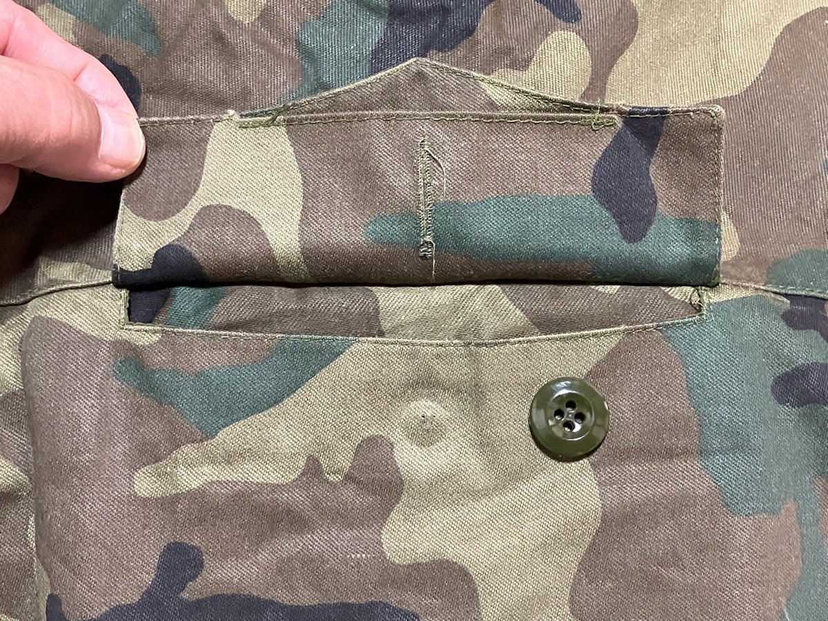 1990年代スペイン陸軍迷彩フィールドジャケット（リーフパターン・ゴアテックス？）中古上品