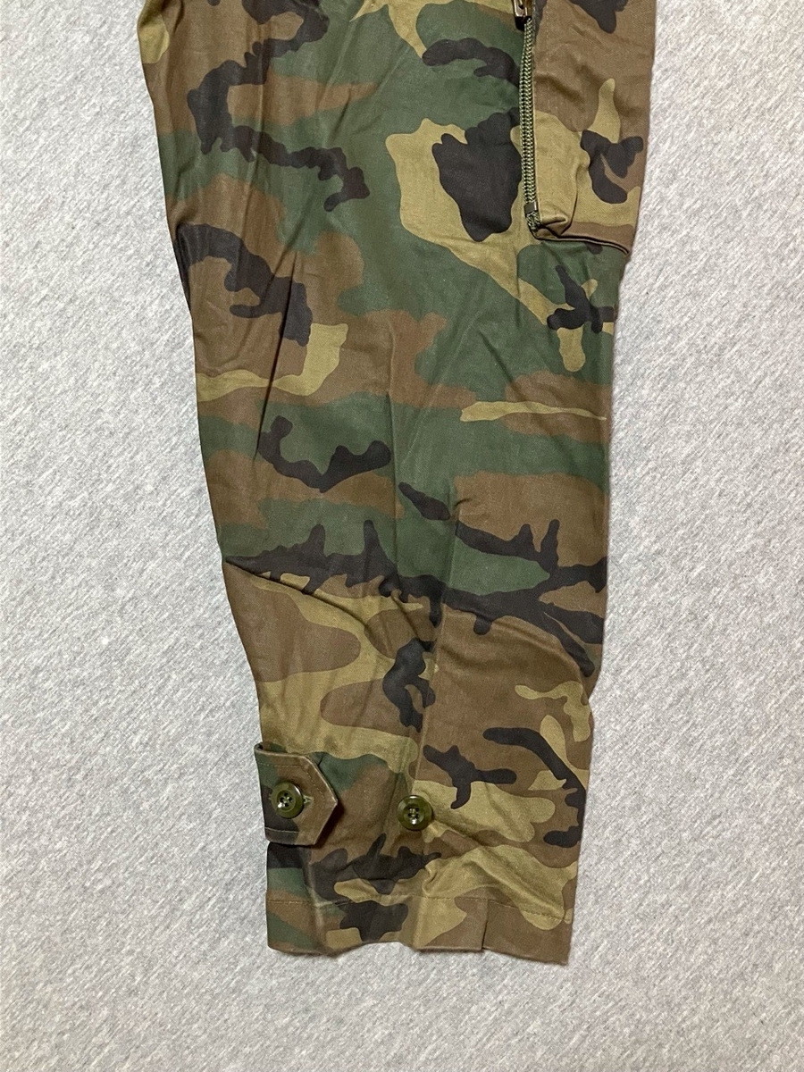 1990年代スペイン陸軍迷彩フィールドジャケット（リーフパターン・ゴアテックス？）中古上品
