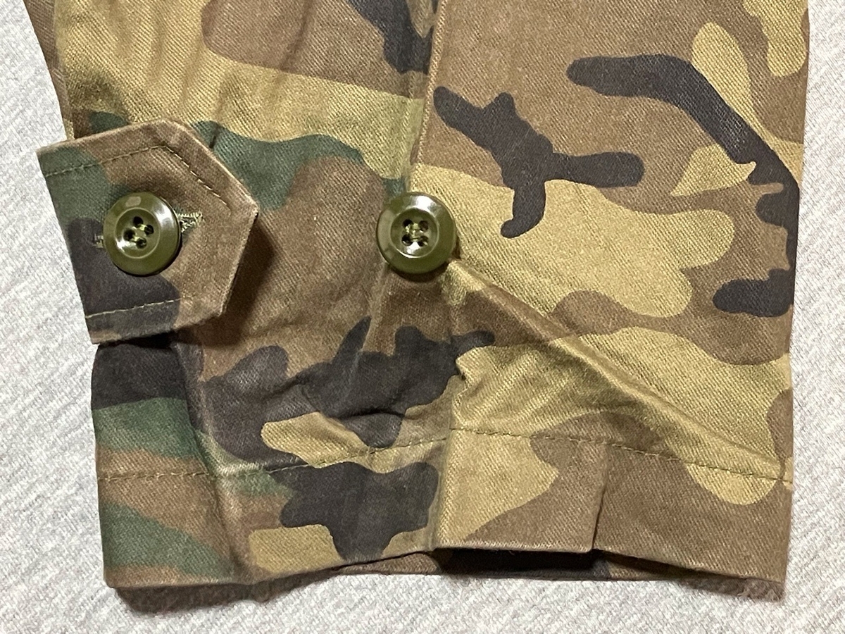 1990年代スペイン陸軍迷彩フィールドジャケット（リーフパターン・ゴアテックス？）中古上品