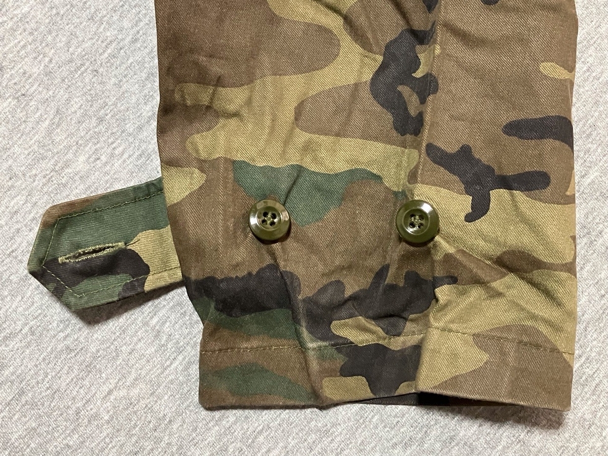 1990年代スペイン陸軍迷彩フィールドジャケット（リーフパターン・ゴアテックス？）中古上品