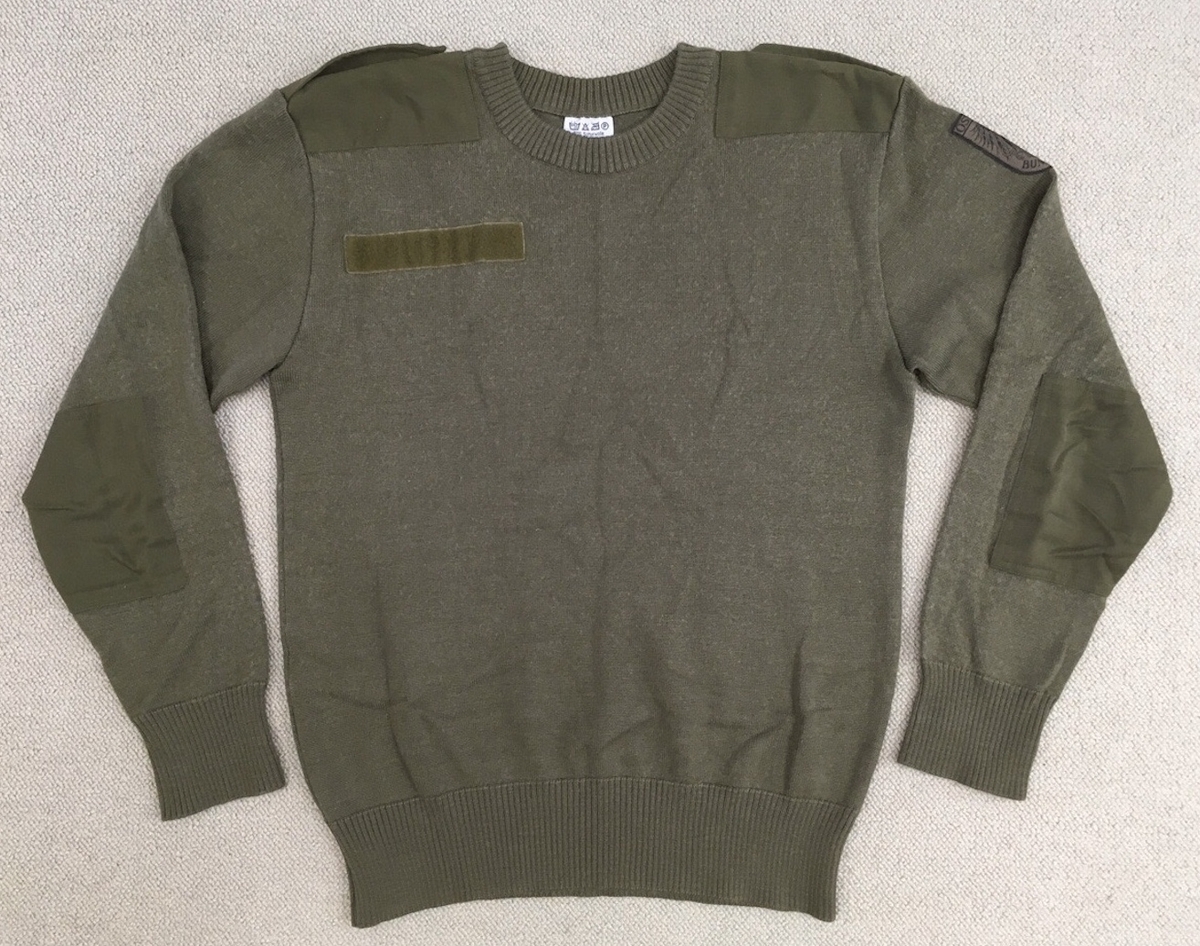 1990年代オーストリア陸軍コマンドセーター（OD）中古極上品