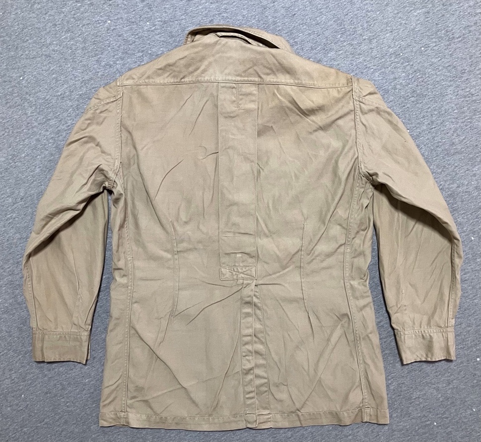 1950年代アメリカ空軍トロピカルジャケット（カーキ・サファリジャケットタイプ・ベルト欠品）中古上品