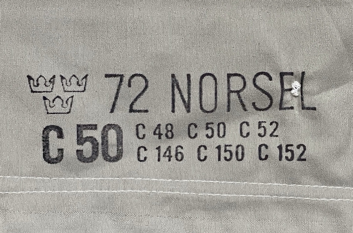 1970年代スウェーデン陸軍M62スノーパーカー(オフホワイト)中古極上品