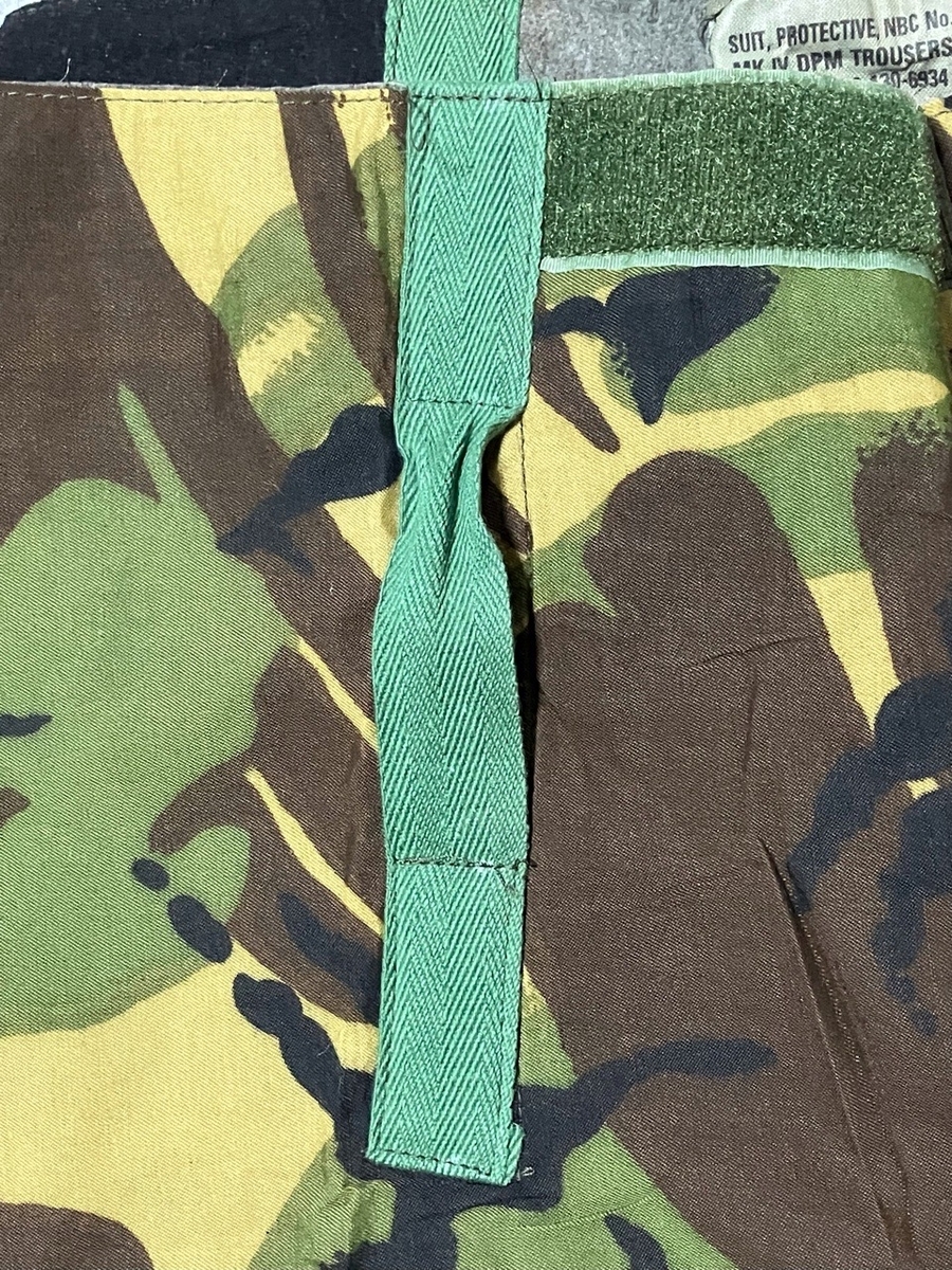 DPM版です！【イギリスの軍服】迷彩NBCプロテクティヴスーツセット