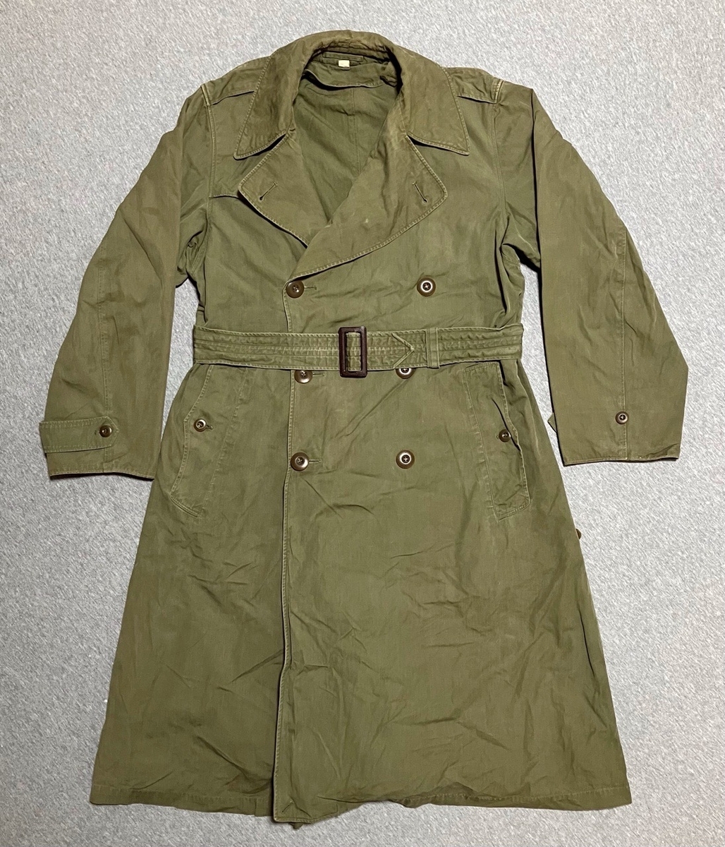 大戦中の装備です！【アメリカの軍服】陸軍M43トレンチコート