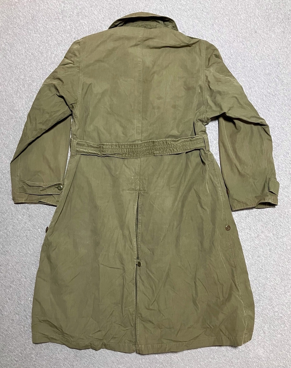 1940年代アメリカ陸軍M43トレンチコート（ライナーなし）中古上品