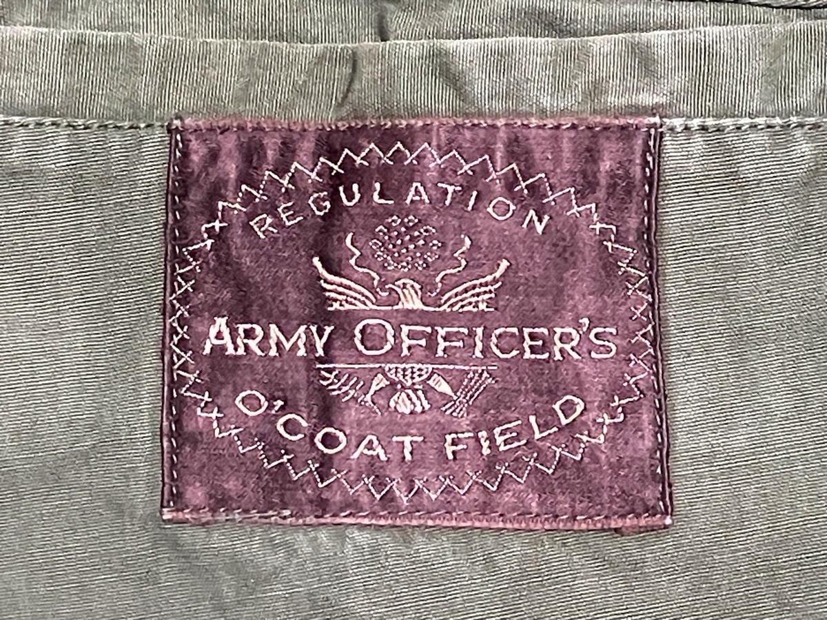 1940年代アメリカ陸軍M43トレンチコート（ライナーなし）中古上品