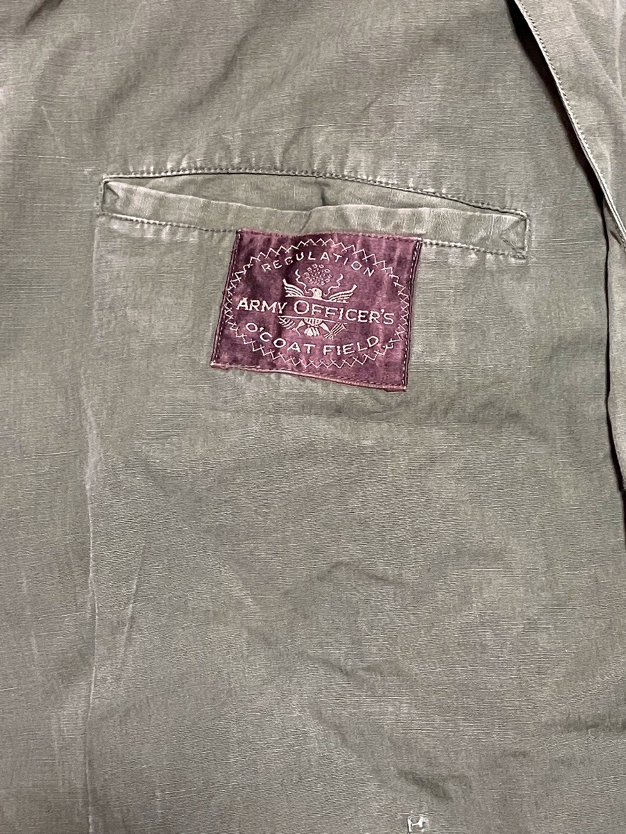 1940年代アメリカ陸軍M43トレンチコート（ライナーなし）中古上品