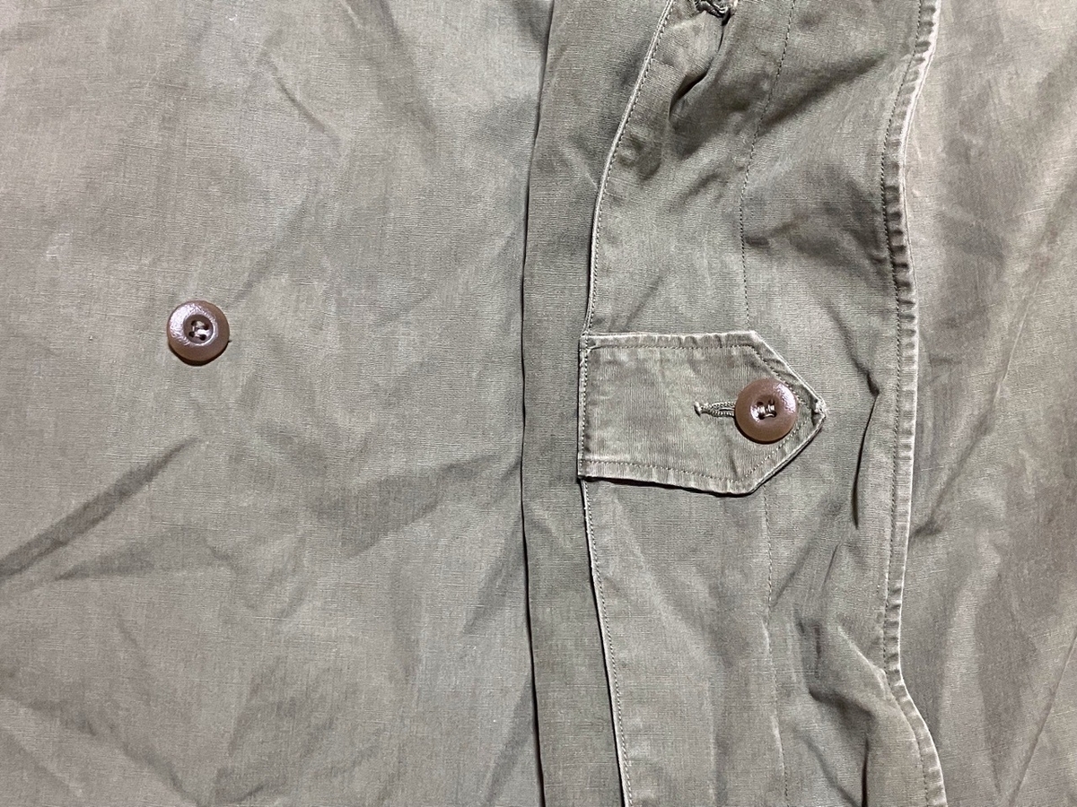 1940年代アメリカ陸軍M43トレンチコート（ライナーなし）中古上品