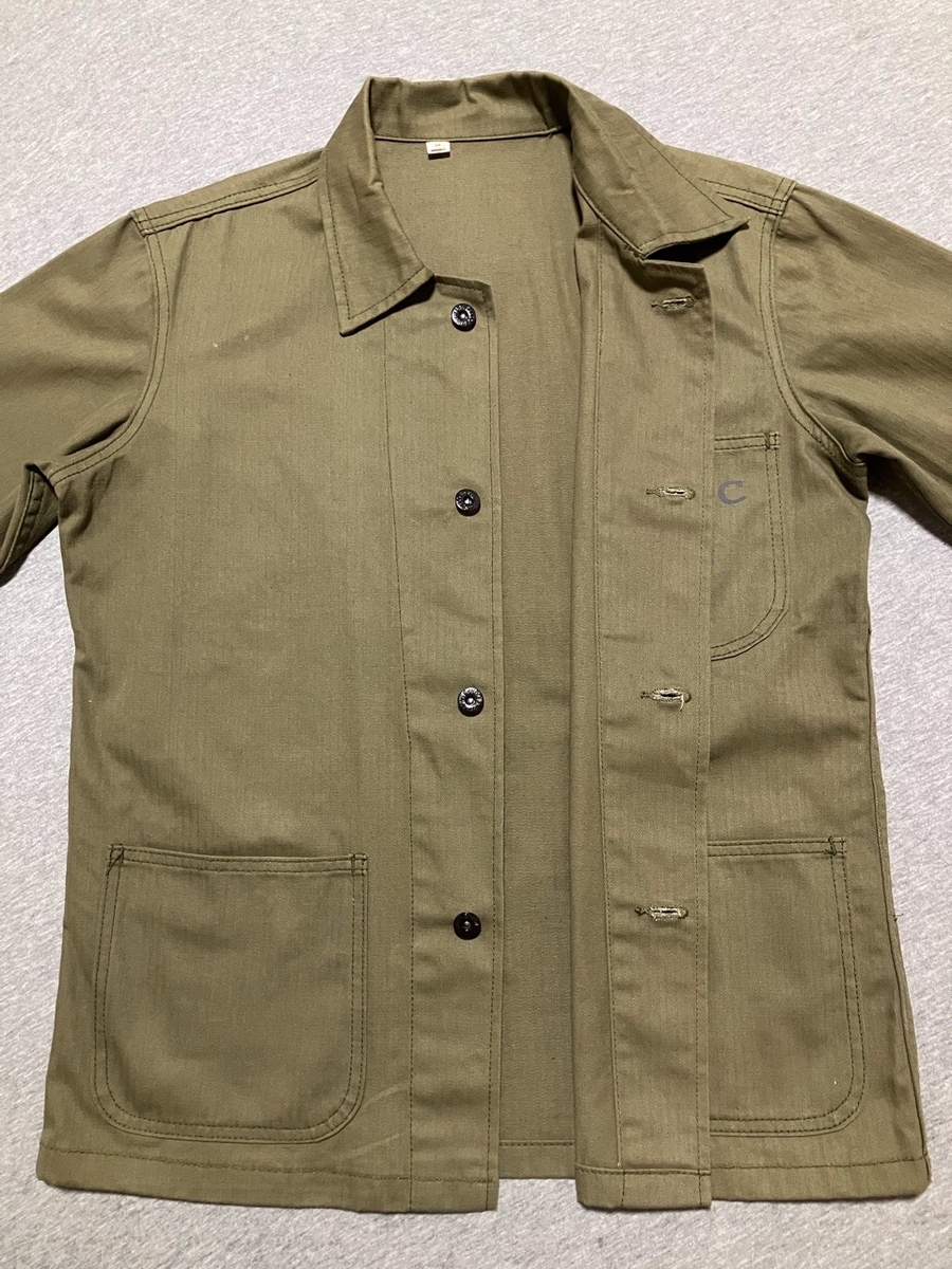 生地色が残念！【アメリカの軍服】海兵隊P41HBTユーティリティー