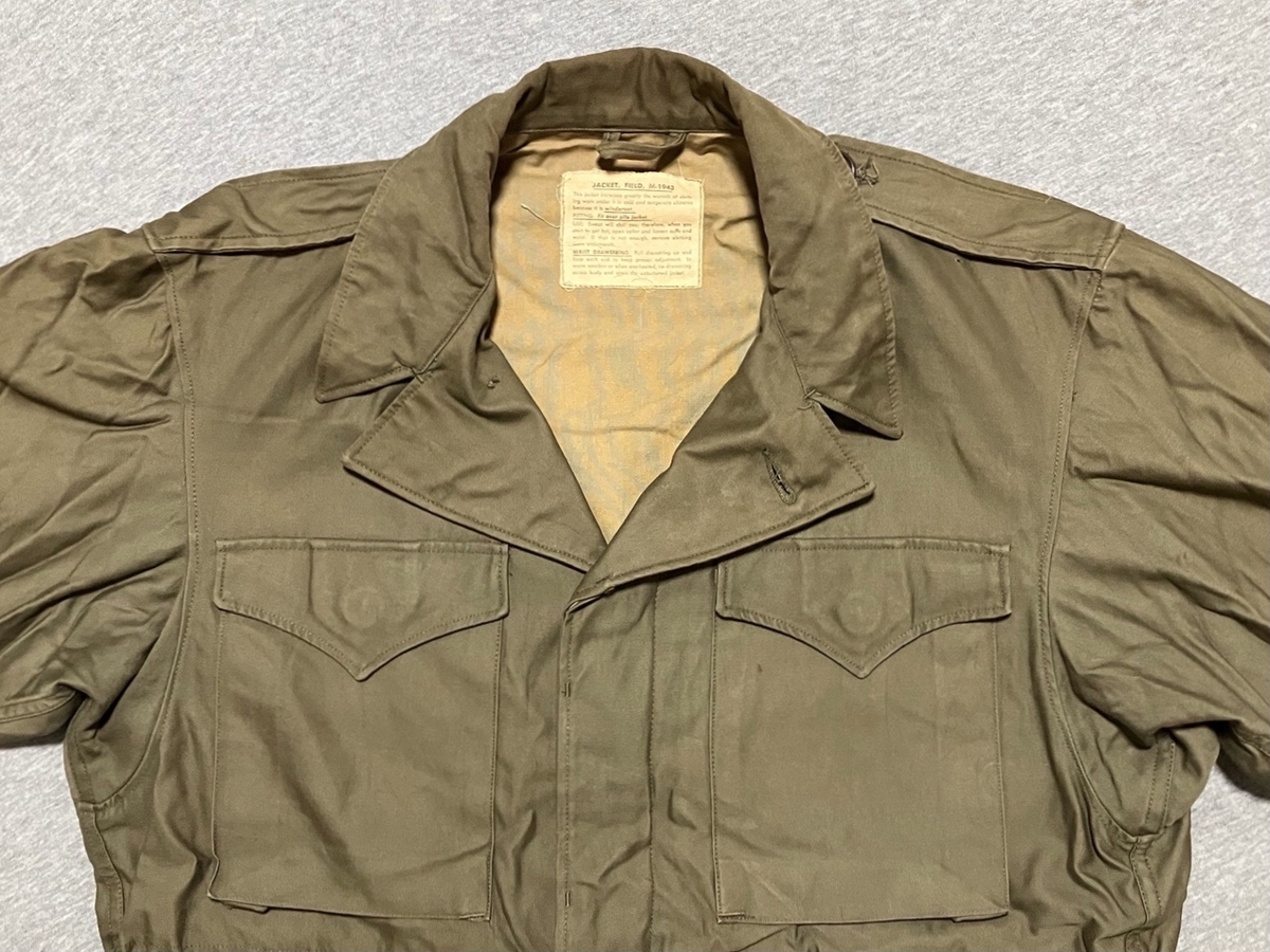 シリーズ5番目のモデルです！【アメリカの軍服】M43フィールド