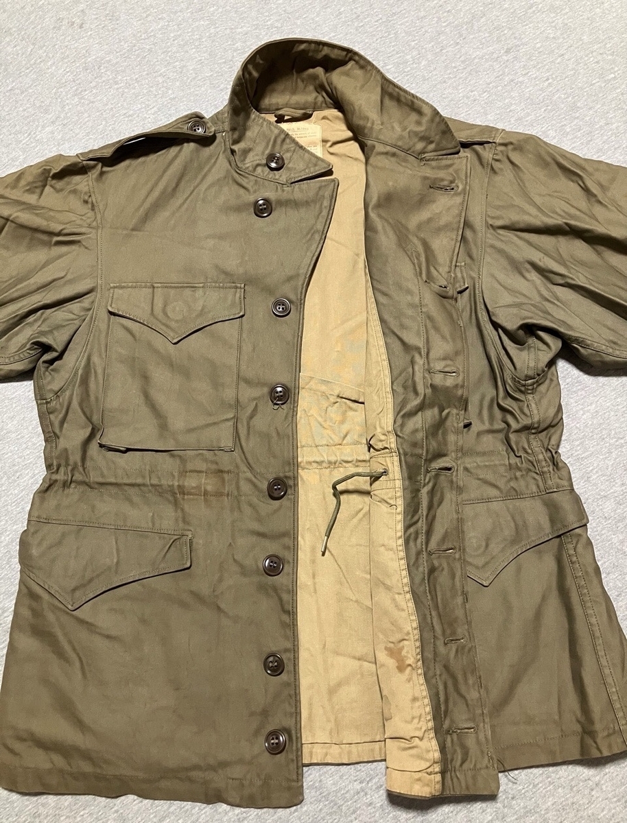 アメリカ軍M1943フィールドジャケット（370D・カーキライニング）中古極上品